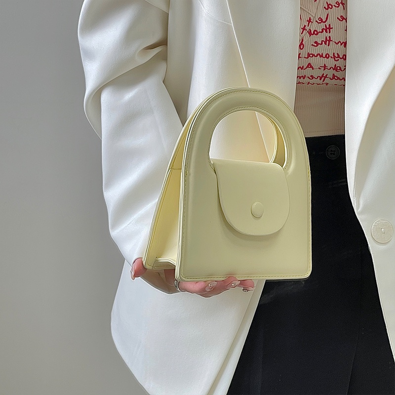 Túi Đeo Chéo Màu Kẹo Trơn Dễ Thương Thời Trang Mùa Hè Cho Bạn Gái