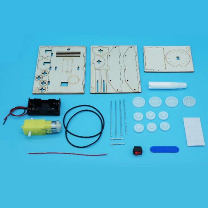 Mô Hình Xe Tăng DIY Chất Liệu Thí Nghiệm Khoa Học