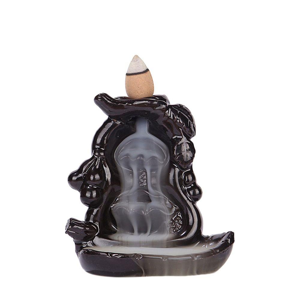 LONTIME Đế Đốt Trầm Hương Trang Trí Văn Phòng Bằng Nhựa Resin Kiểu Dáng Mới