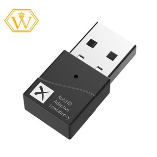24Bit USB Bluetooth 5.2 Audio Transmitter AptX-Adaptive/LL/HD 40Ms Low Latency Multi-Point Wireless Adapter for Switch