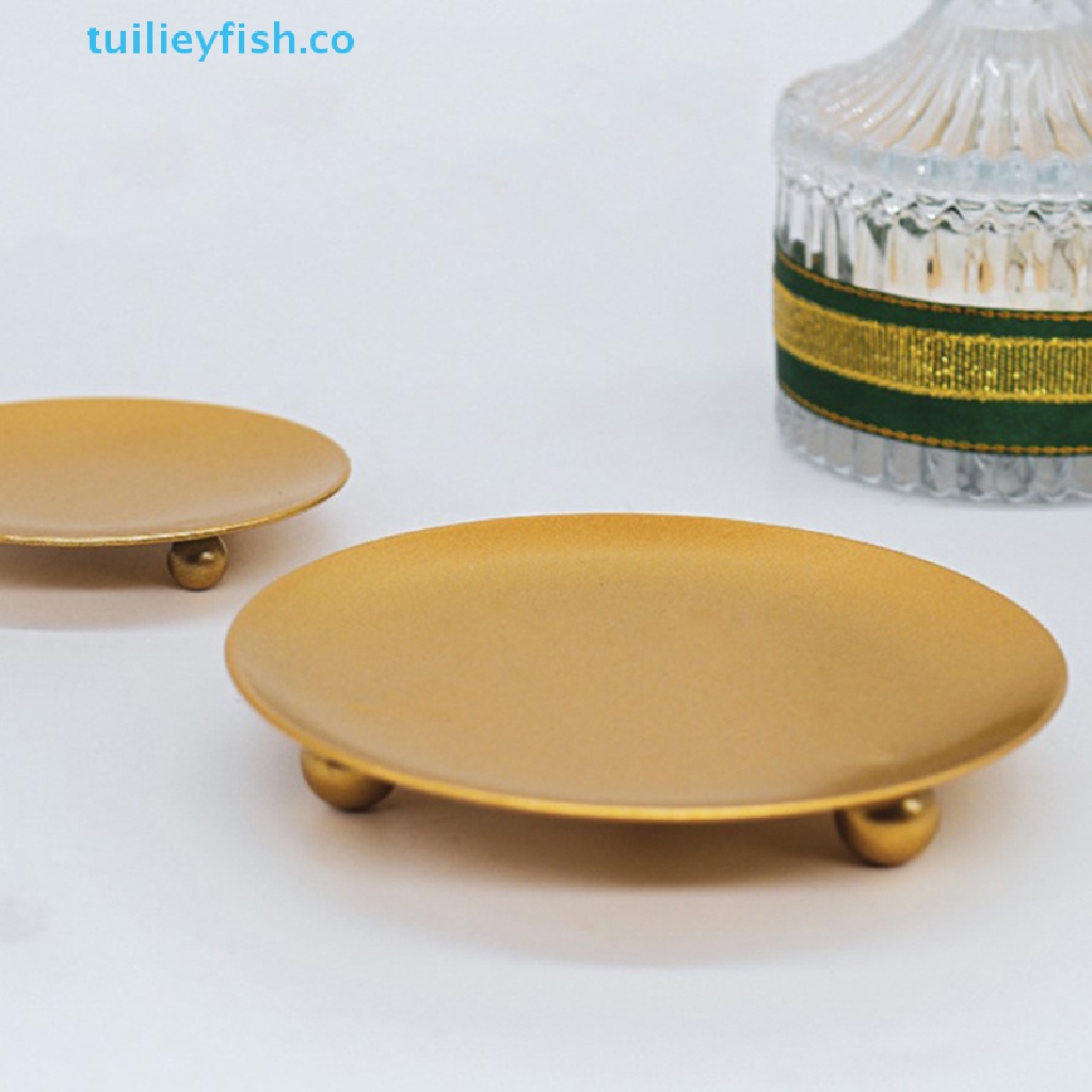 Đế Đỡ Dĩa Bằng Kim Loại Mạ tuilieyfish Trang Trí Tiệc Cưới / Lễ Hội