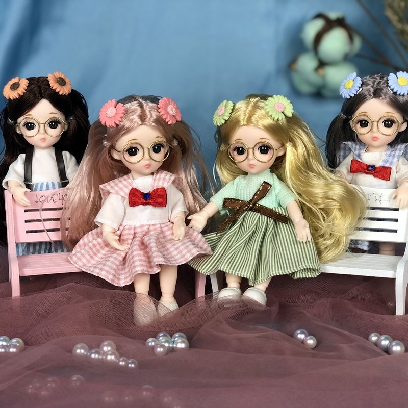 Bololo Búp Bê Công Chúa Nhỏ 17cm Thay Đổi Dễ Thương Làm Quà Tặng Sinh Nhật Cho Bé Gái
