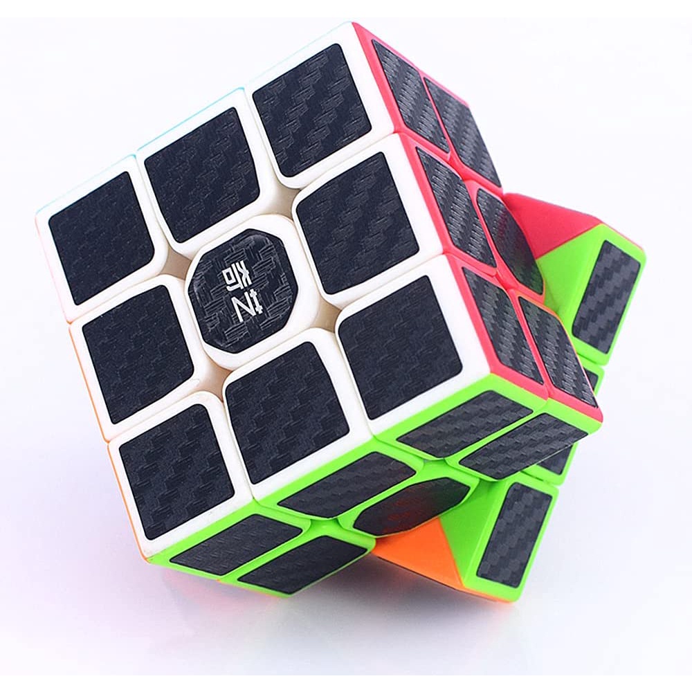 Qiyi Đồ Chơi Khối Rubik 3x3 3x3x3 Bằng Sợi Carbon