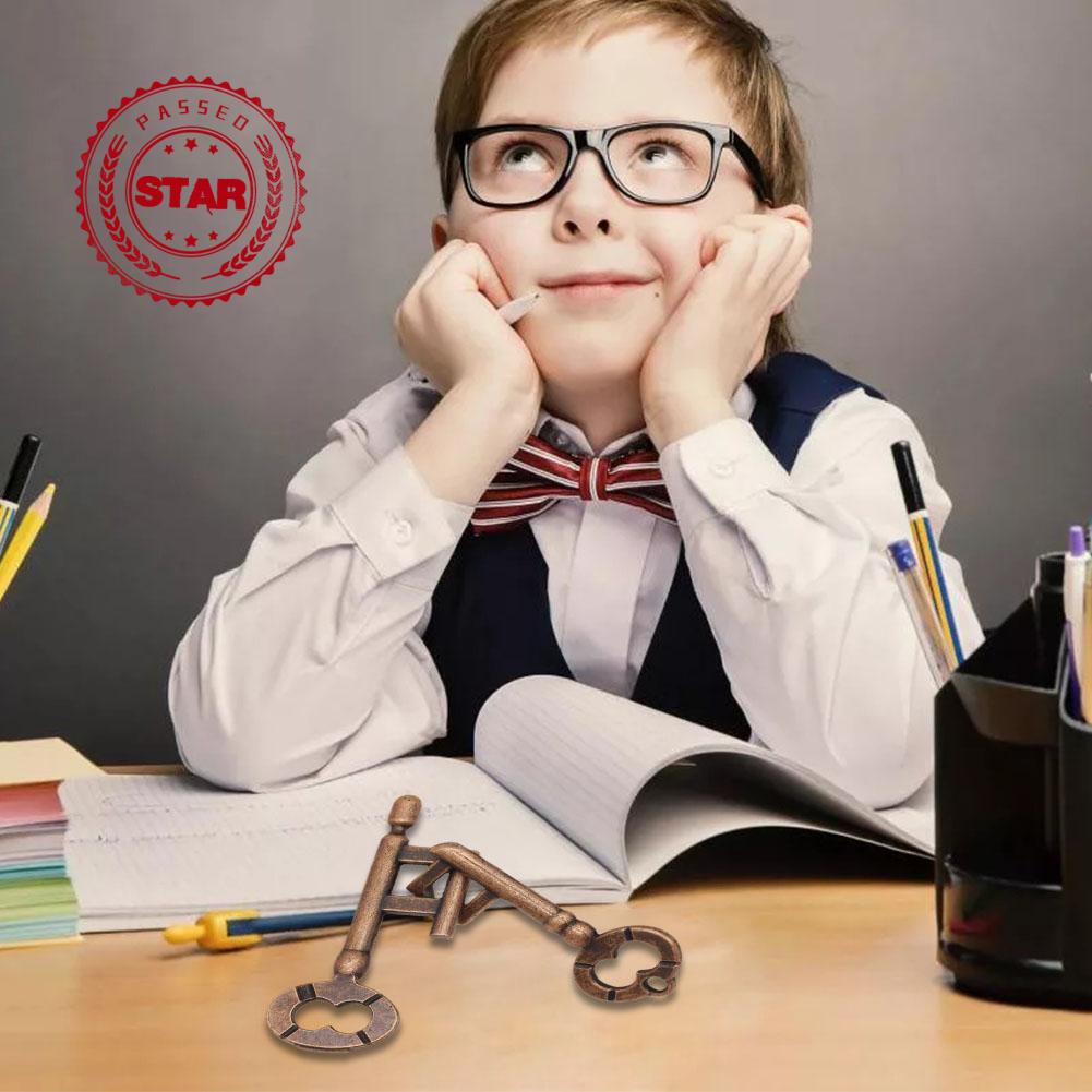 Đồ Chơi Khóa Thử IQ Thông Minh Bằng Hợp Kim Dành Cho Trẻ Em Y6H4