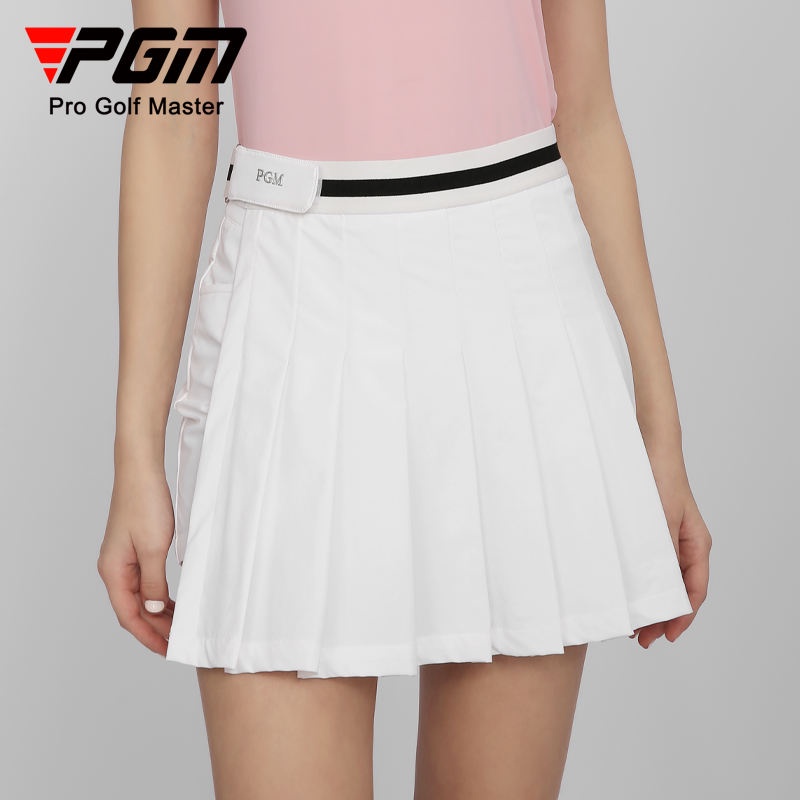 PGM Váy golf mới của phụ nữ váy thể thao quần dài nửa thân váy căng đai xếp li váy