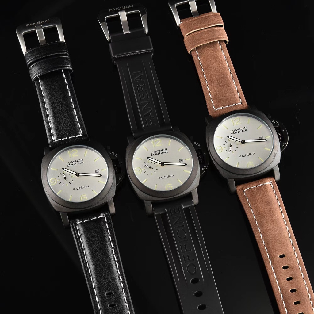 Đồng Hồ Đeo Tay Máy Quartz Mặt Lớn 44MM Cá Tính Cho Nam