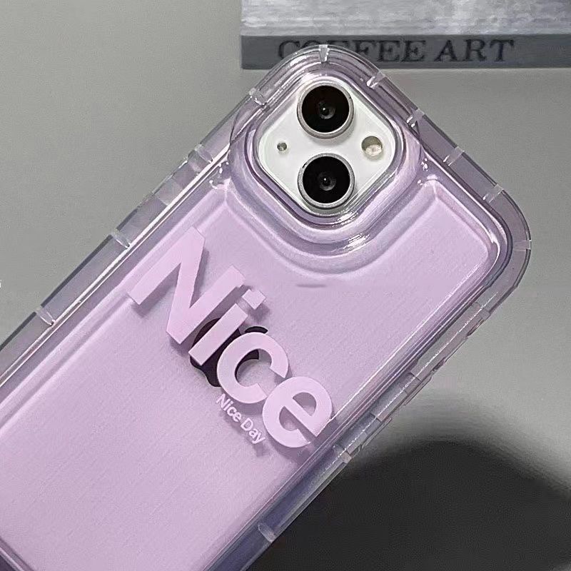 ✅Ốp Điện Thoại Mềm Trong Suốt In Chữ Tiếng Anh Đơn Giản Cho iPhone 13 14 / 12promax 11 Xr