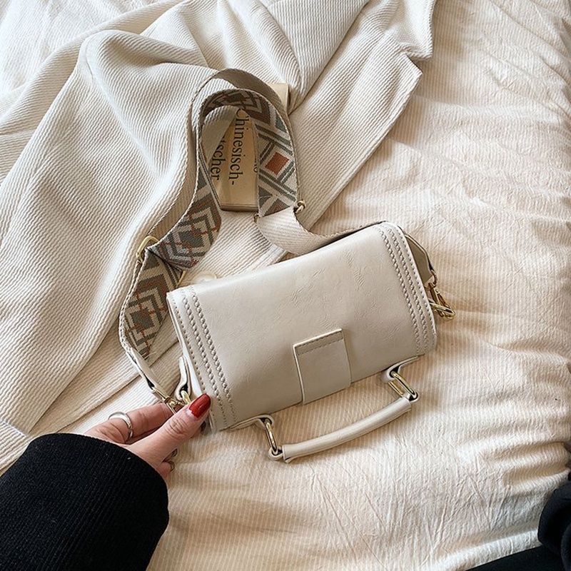 Túi Xách Dây Đeo Bản Rộng Thiết Kế Đơn Giản Cho Nữ