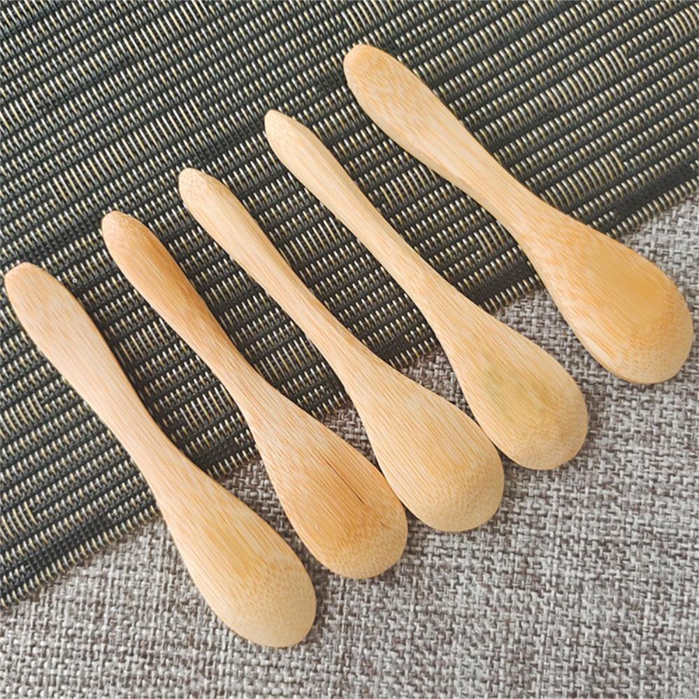 Muỗng Gỗ Mini Dùng Để Múc Sữa Chua Mật Ong Tiện Dụng