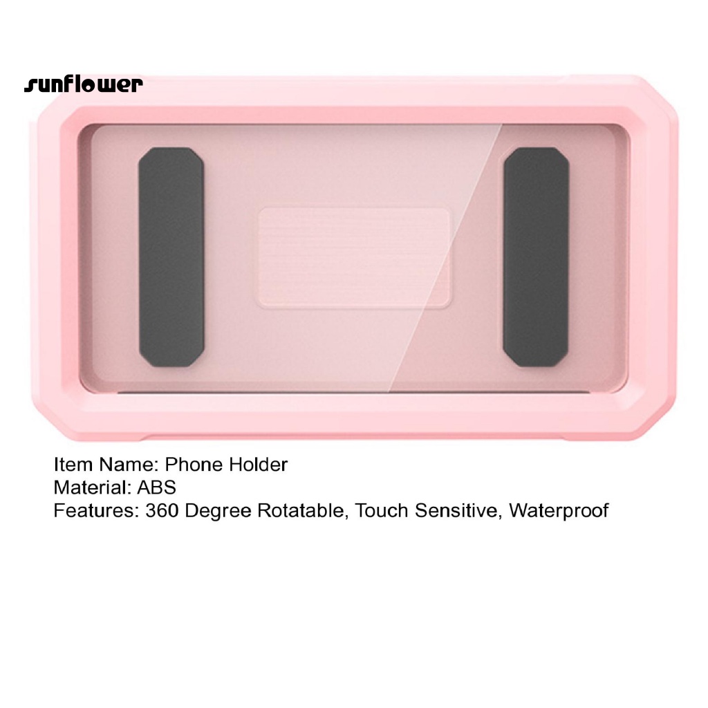 Ốp Điện Thoại Trong Suốt Độ Nhạy Cao Có Thể Điều Chỉnh Góc Độ Cho Phòng Tắm