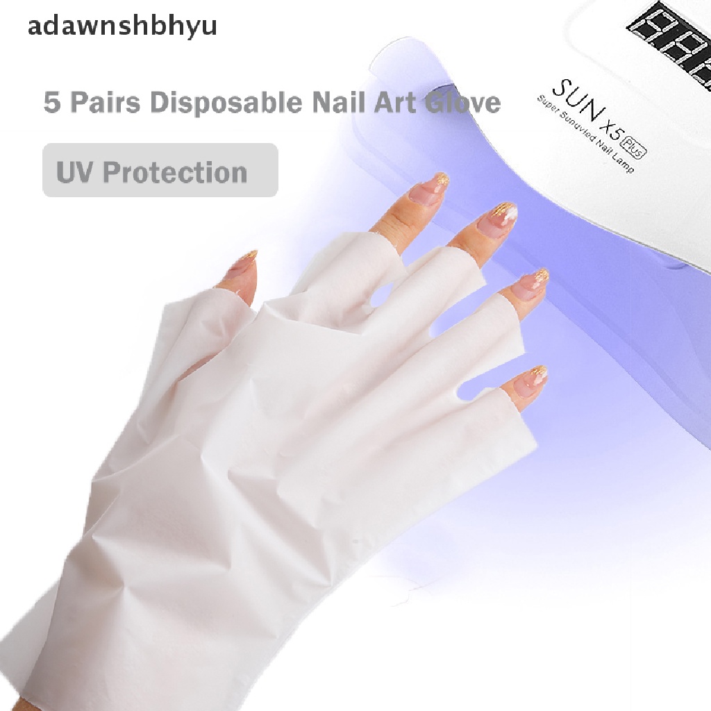 Set 5 / 10 Đôi Găng Tay Bảo Vệ Ngón Tay Khi Làm Móng Sử Dụng Một Lần