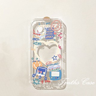 Ốp điện thoại silicon mềm chống sốc họa tiết graffiti thích hợp cho IPhone 11 13 Pro Max 12 Pro Max 7Plus Xr