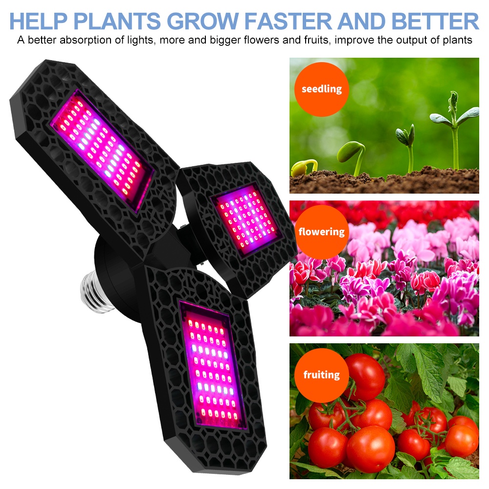Đèn LED Trồng Cây Trong Nhà E27