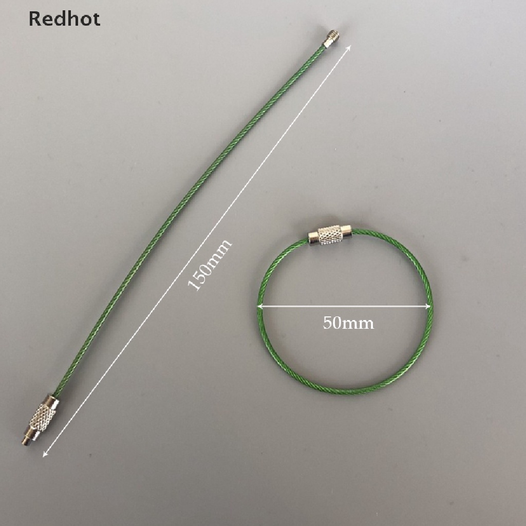 Bộ 10 Dây Móc Chìa Khóa Bằng Thép Không Gỉ Tiện Dụng