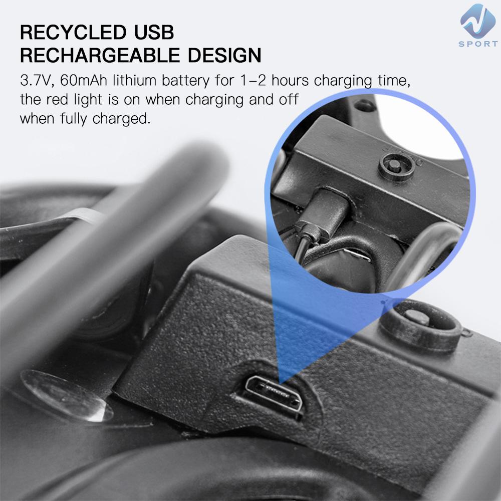 Yên Xe Đạp Leo Núi Mềm Mại Thoáng Khí Kèm Sạc USB Chuyên Dụng Chất Lượng Cao