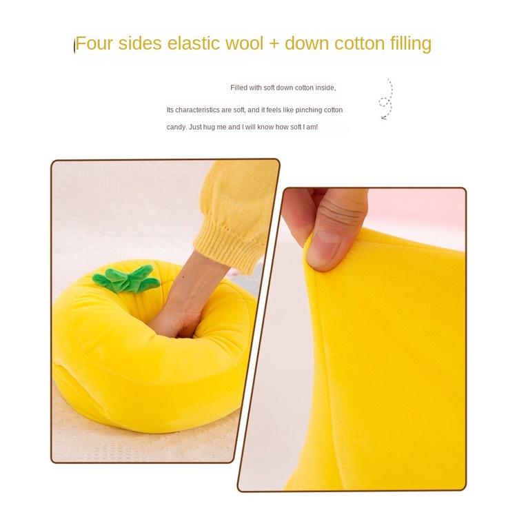 Gối Giữ Ấm Hình Trái Cây Hoạt Hình Sáng Tạo