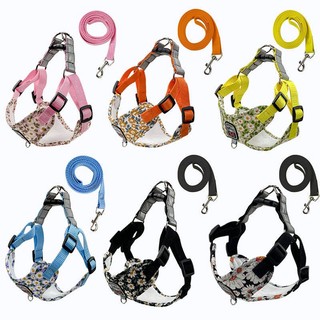 Dog Hand Holding Rope Chest Strap Adjustable Vest-Style Night Reflective Dog Chain Medium Large Dog Chest and Back Dog Leash Iy1W