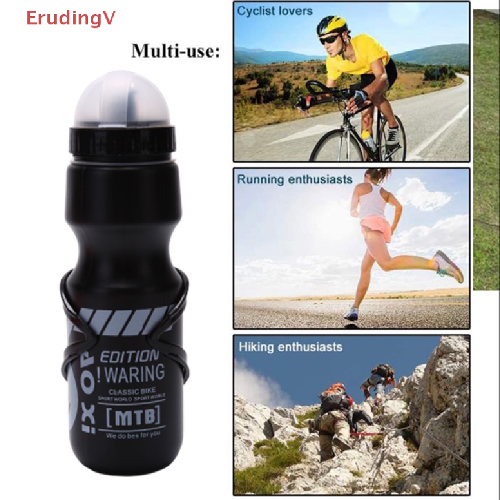 Bình Nước 750ML Di Động Kèm Giá Đỡ Tiện Dụng Cho Xe Đạp Leo Núi