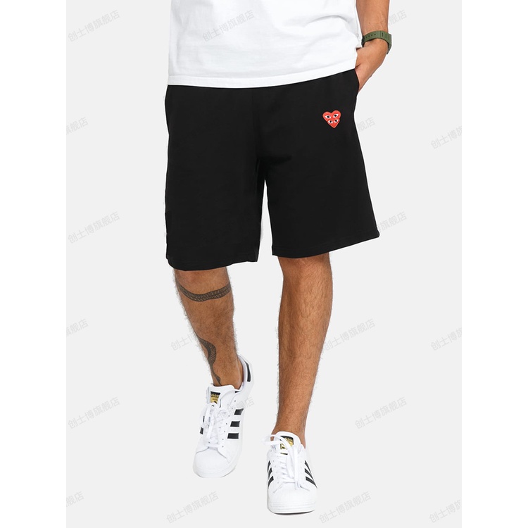 Quần Short GARCONS REI KAWAKUBO CDG Đôi Chồng Lên Nhau Cho Nam Và Nữ