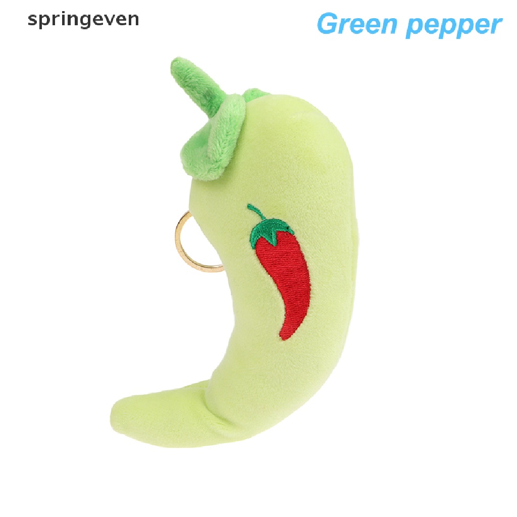 Móc Khóa Hình Trái Cây Nhồi Bông Đáng Yêu
