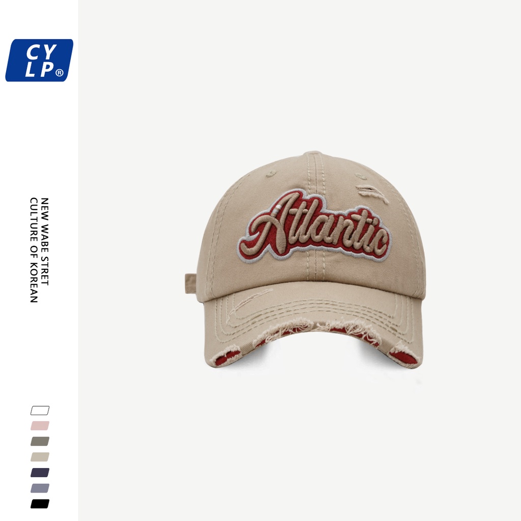 Mũ Lưỡi Trai Thêu Chữ Phong Cách Hiphop Thời Trang Âu Mỹ