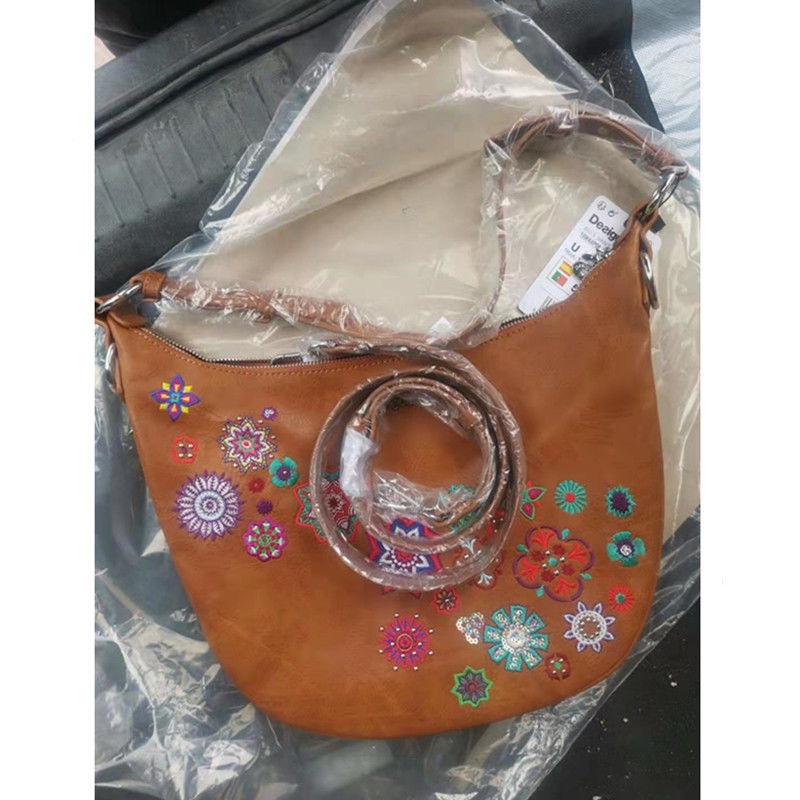 Túi Đeo Vai / Kẹp Nách Thêu Họa Tiết Thời Trang 2023 Cho Nữ