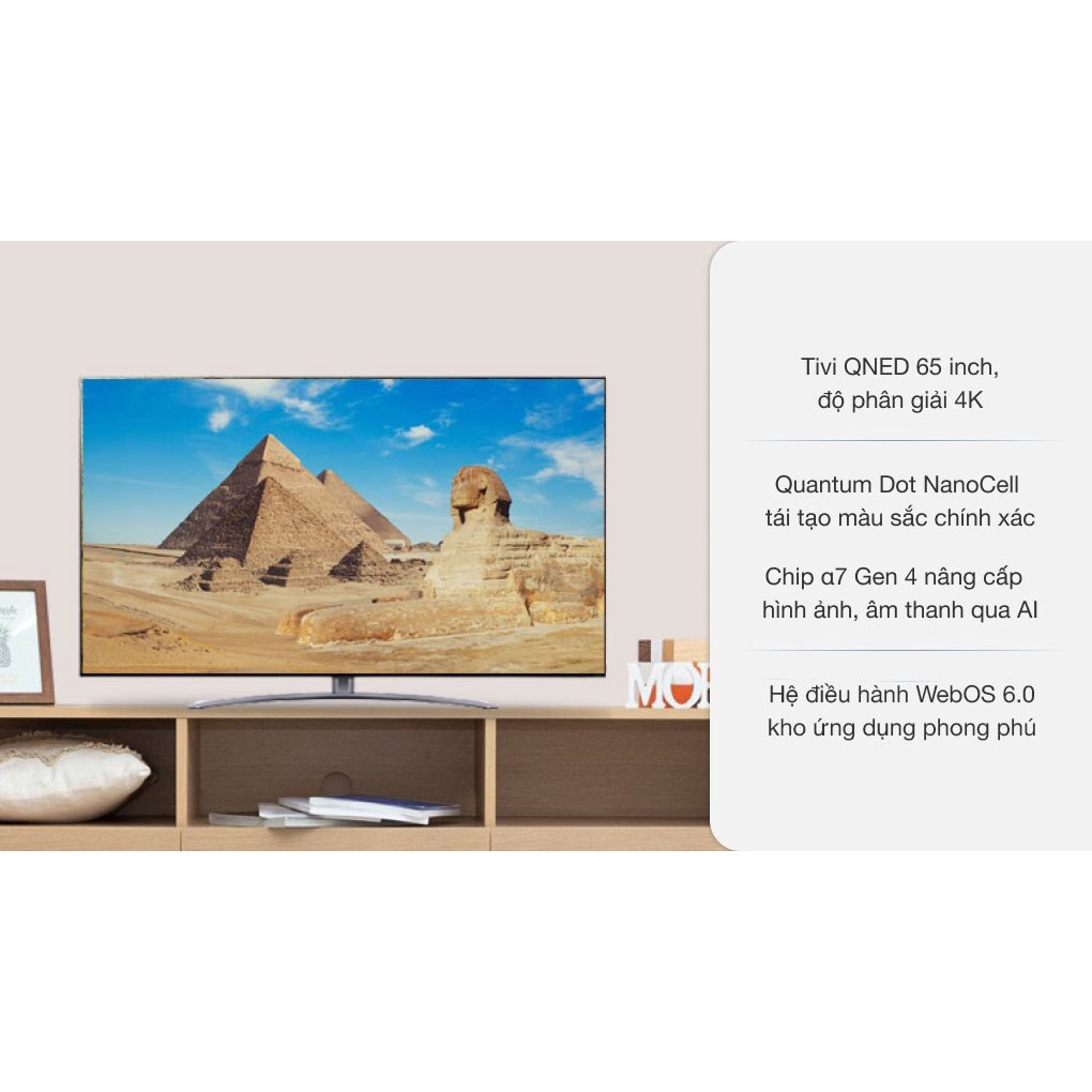 Smart Tivi QNED LG 4K 65 inch 65QNED91TPA (Miễn phí giao tại HCM-ngoài tỉnh liên hệ shop) | BigBuy360 - bigbuy360.vn