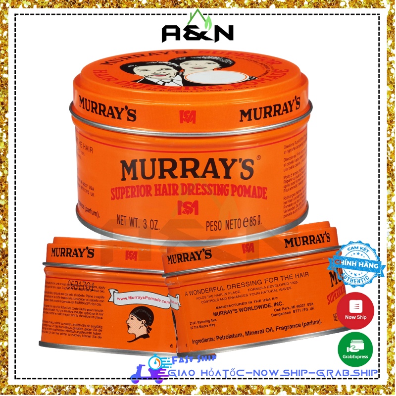 Wax sáp tạo kiểu tóc Murray's Superior POMADE - 85gram