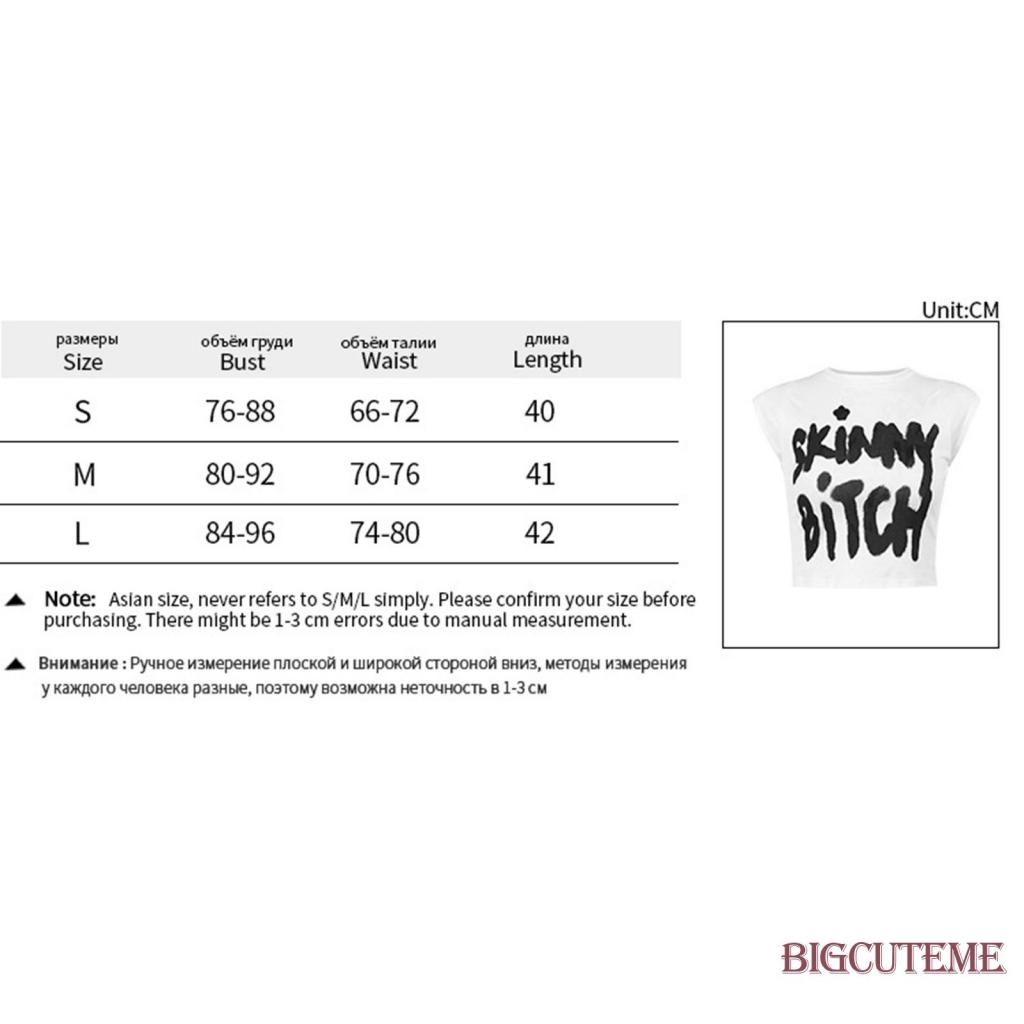 [] Áo Thun Crop Top Nữ Tay 1 / 4 In Chữ Cổ Tròn Ôm Dáng Vừa Vặn Màu Trắng