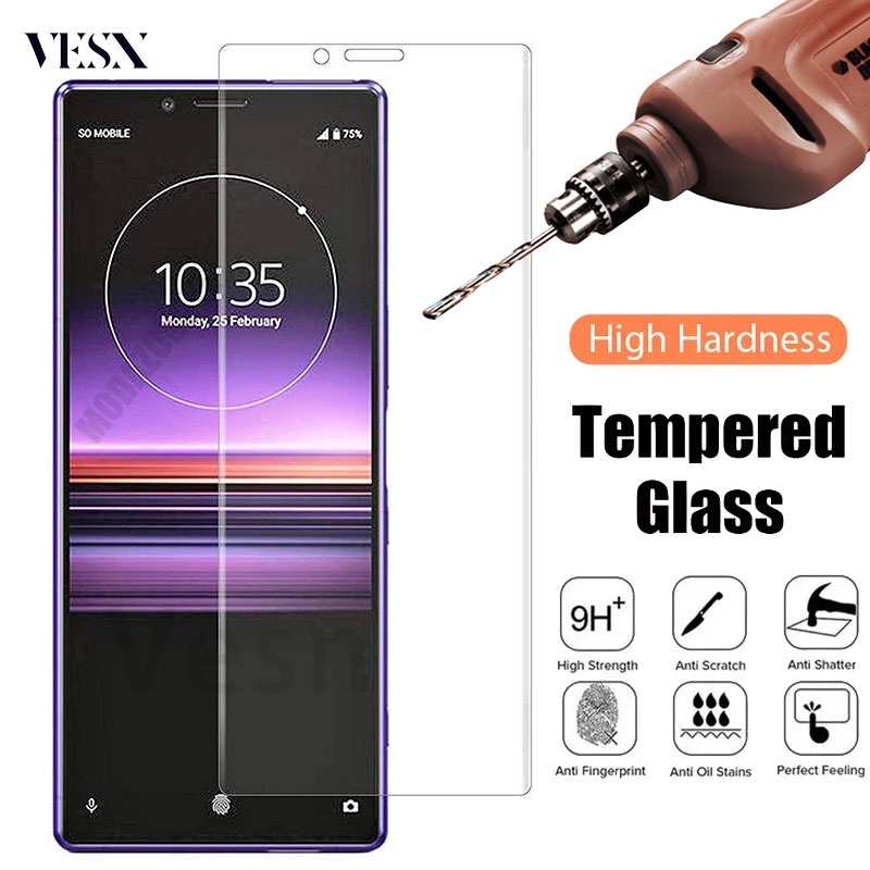 9H Kính cường lực Cho Sony Xperia 1 5 10 IV III Pro-I XZ2 XZ1 XZ2 XZ3 XZS XZ XA1 Plus Premium Compact XA1 XA2 Ultra L3 L1 4G 5G 2023