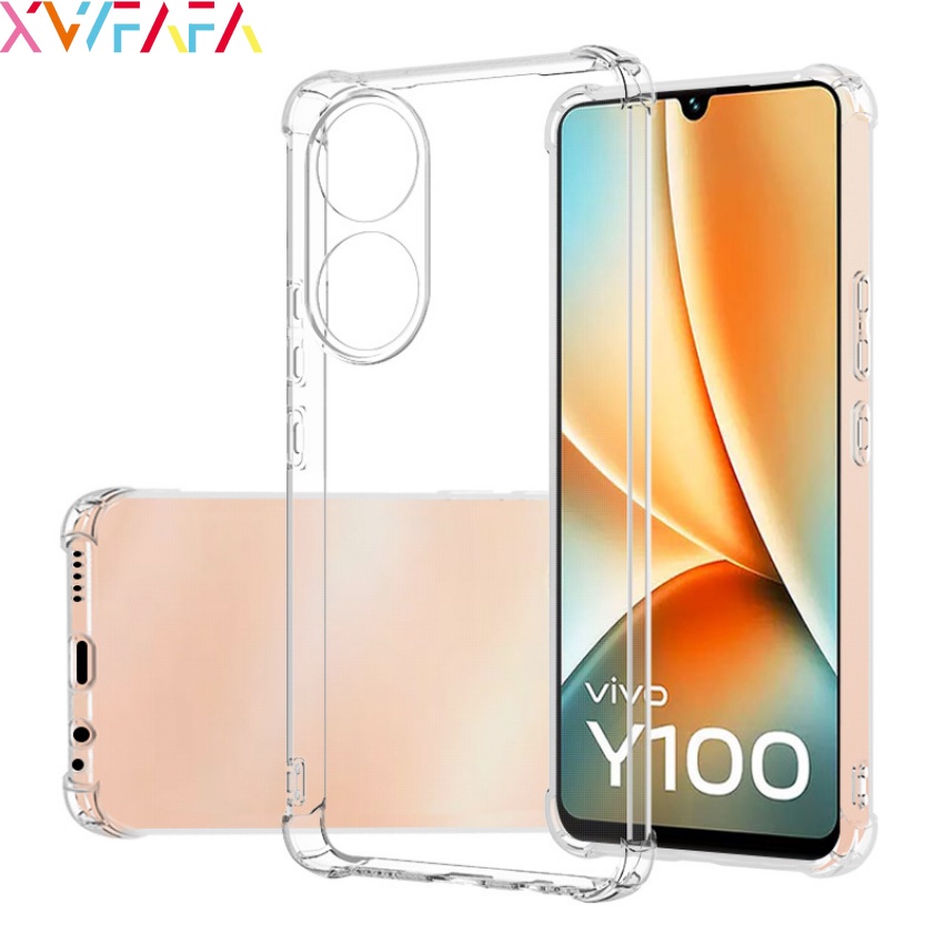 Ốp Điện Thoại Túi Khí Chống Rơi Cho Vivo Y100 V27 V27E V27Pro S16 S16e S16 Plus IQOO 11 10 Pro X90 X80 X60 Pro V20 V21 V23 Pro