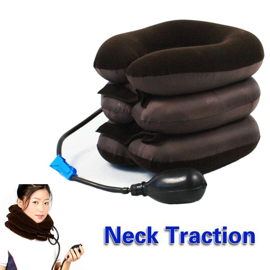 Inflatable Cervical Vertebra Neck Traction For Head Back Shoulder Neck Pain