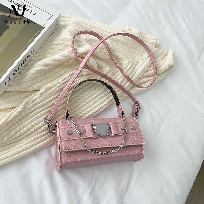 Túi Đeo Chéo Dáng Vuông Nhỏ Đơn Giản Thời Trang 2022 Cho Bạn Gái