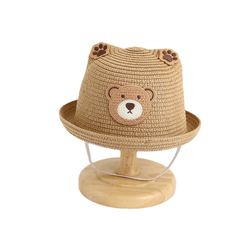 Mũ Cói Chống Nắng Mùa Hè Dễ Thương Cho Bé 2-5 Tuổi D017