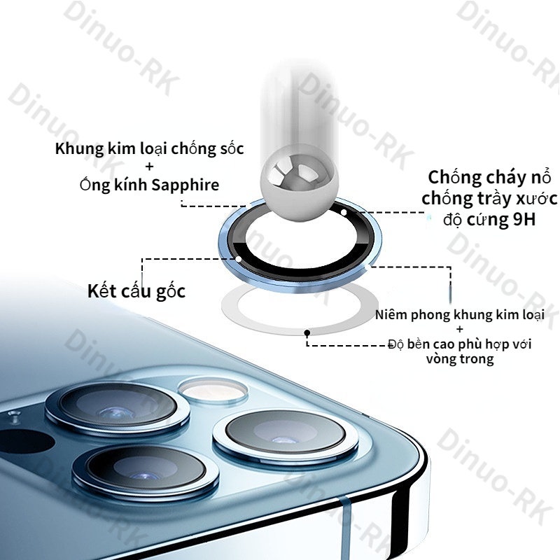 Phim Dán Bảo Vệ Camera Sau Cho Iphone 14 13 12promax