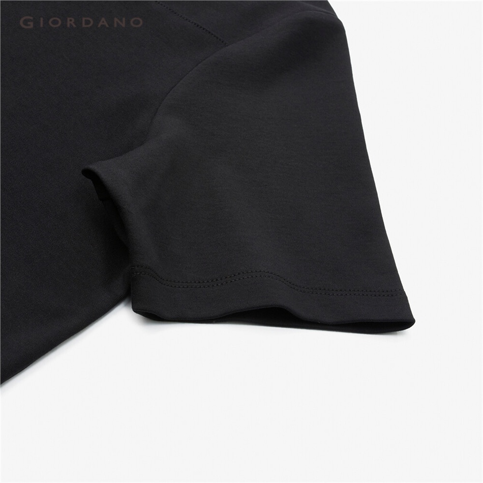 Áo thun GIORDANO 05323429 cổ vuông tay ngắn thời trang phong cách