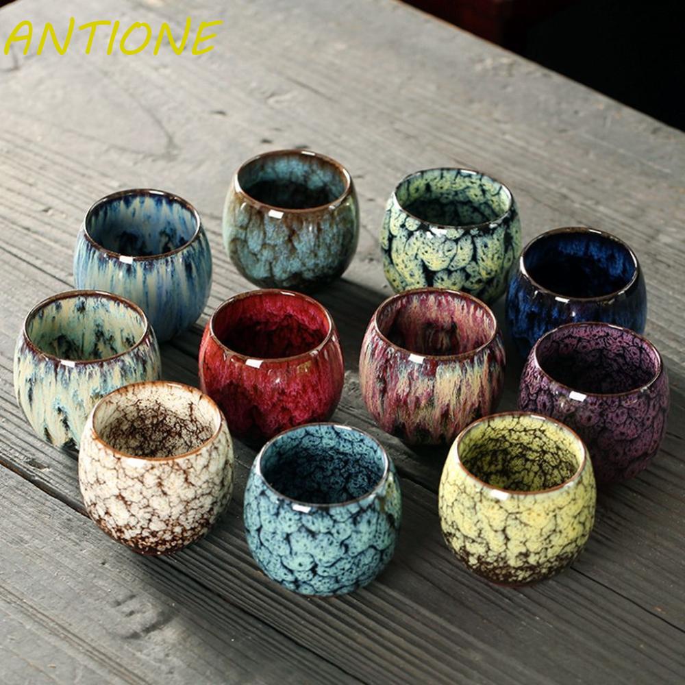 Cốc uống trà gốm sứ thay đổi màu sắc theo nhiệt độ độc đáo