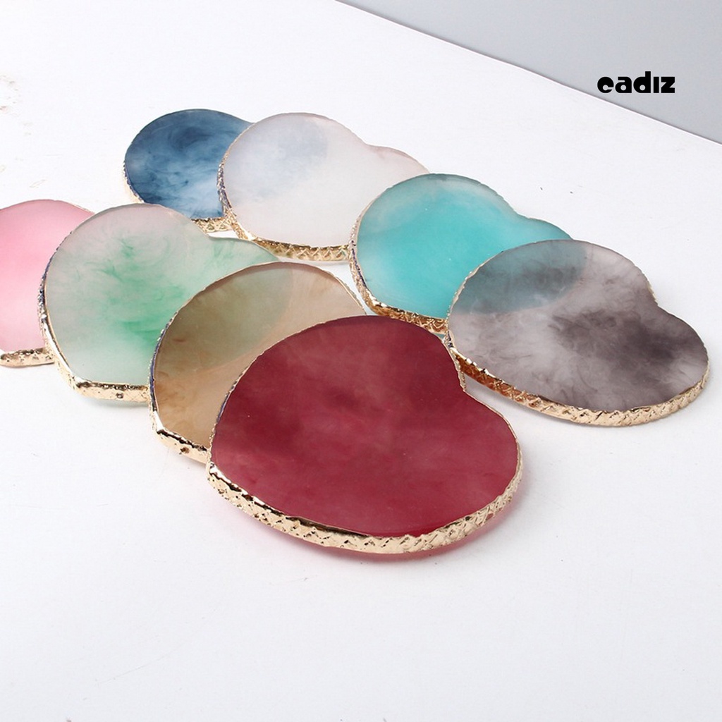 Bảng Pha Màu Vẽ Móng Nghệ Thuật Viền Tròn Trái Tim Phong Cách Nhật Bản