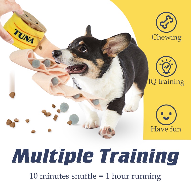 HamshMoc Đồ Chơi Nhồi Bông Mềm Mại Huấn Luyện Cún Cưng IQ Giảm Căng Thẳng