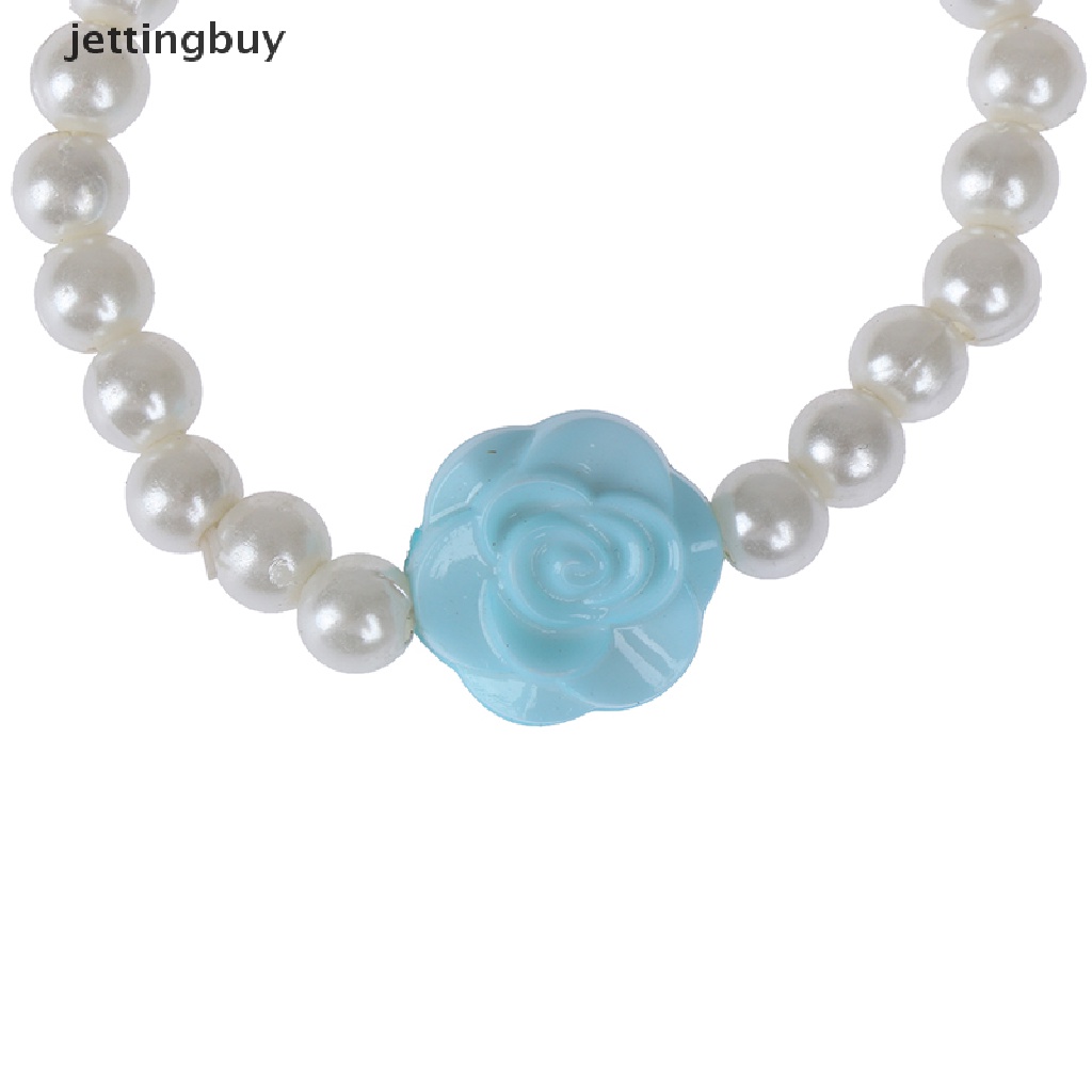 1 Bộ Vòng Cổ Hạt Nhiều Màu Sắc Cho Bé