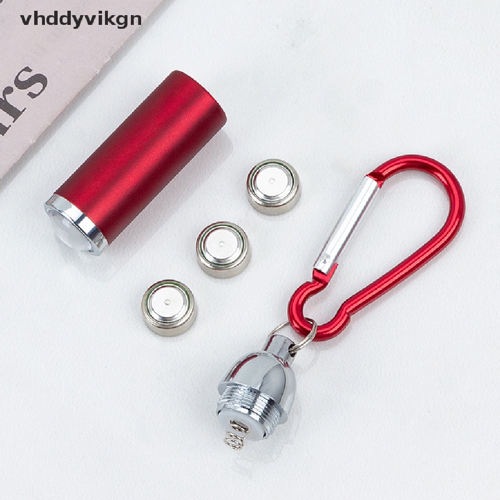 Móc Khóa Đèn Pin LED Mini Siêu Sáng Tiện Dụng