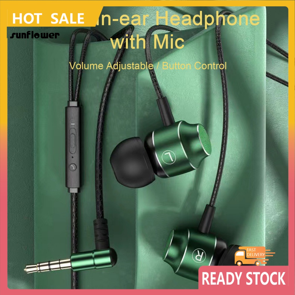 Tai nghe nhét tai LENOVO có micro và nút điều chỉnh âm lượng dành cho máy tính