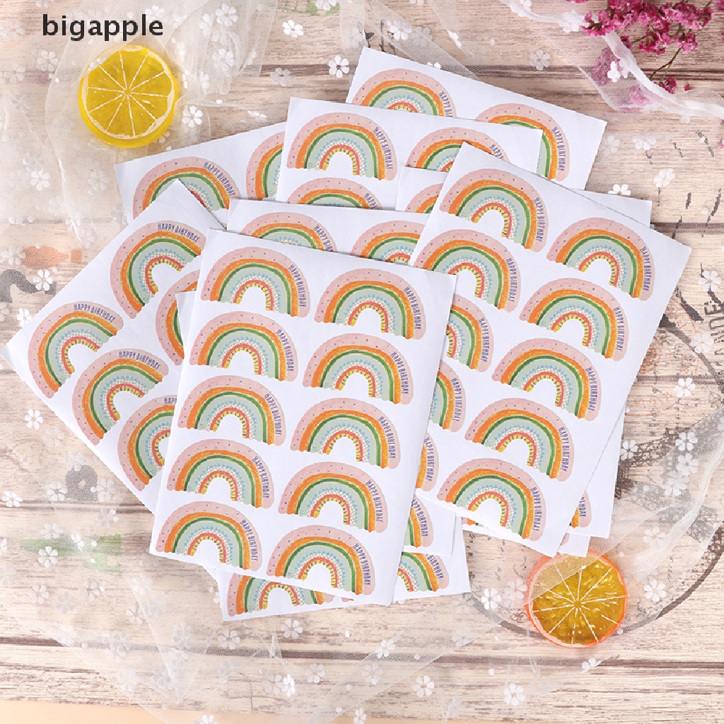 Set 100 Miếng Dán Họa Tiết Chữ Thank You Dùng Để Trang Trí Thiệp / Scrapbook