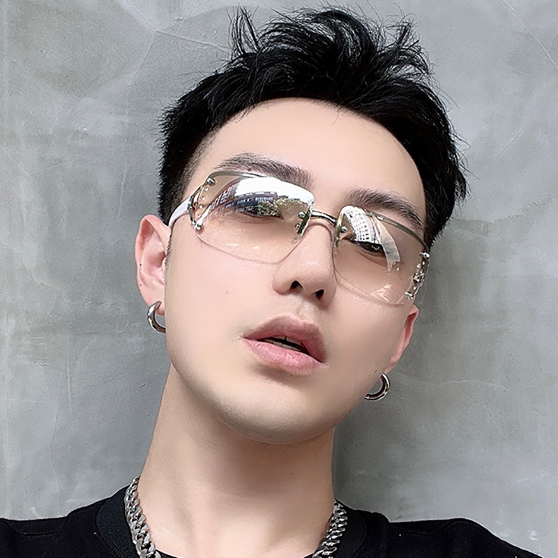 Kính Mát Thời Trang Nam Nữ Gọng Kim Loại Mới 2023 Màu Sắc