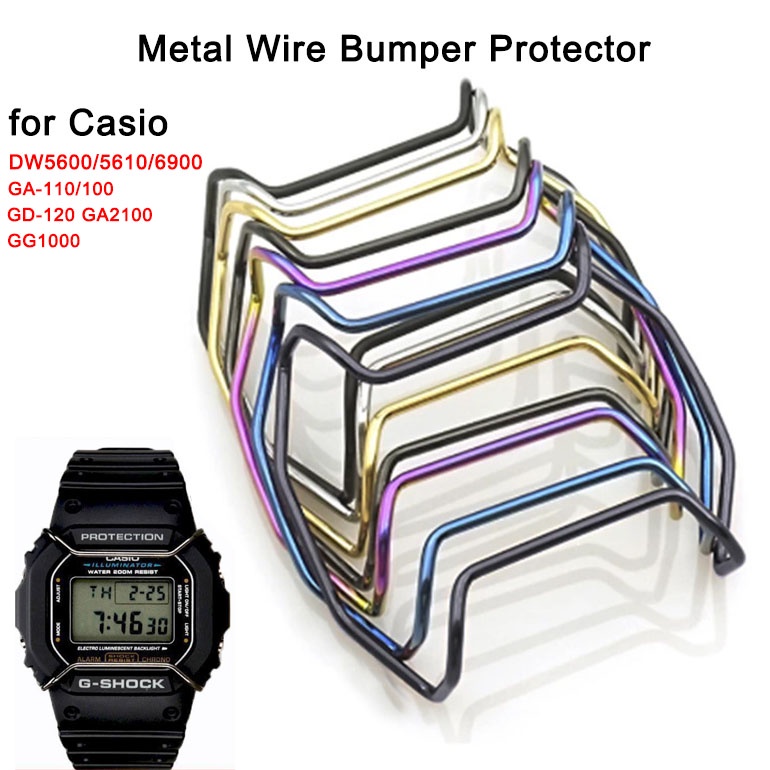 Ốp Bảo Vệ Bằng Kim Loại Dành Cho Đồng Hồ Casio G-SHOCK DW5600 / 5610 / 6900 GA-110 / 100 GD-120 GA2100 GG1000