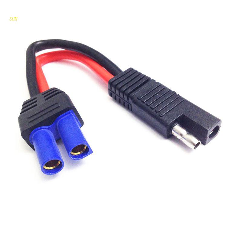 Dây Cáp Nối Nguồn Năng Lượng Mặt Trời Phích Cắm EC5 Chuyên Dụng Cho Xe Hơi / Xe Máy
