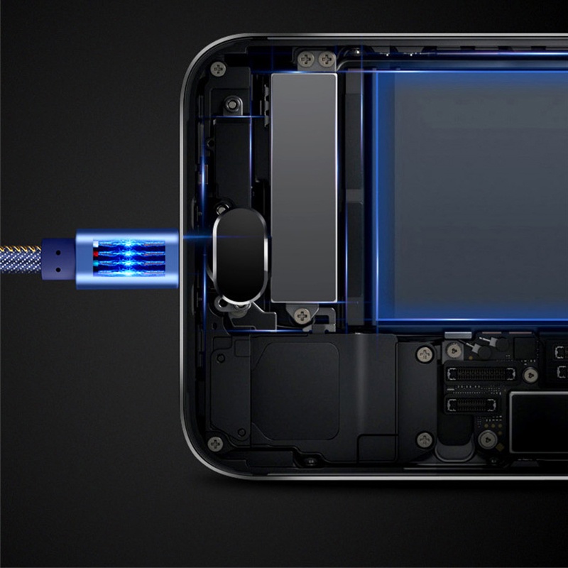 Dây Cáp Sạc Nhanh USB Loại C Bằng Denim Cho Samsung S10 Xiaomi Huawei P10 plus