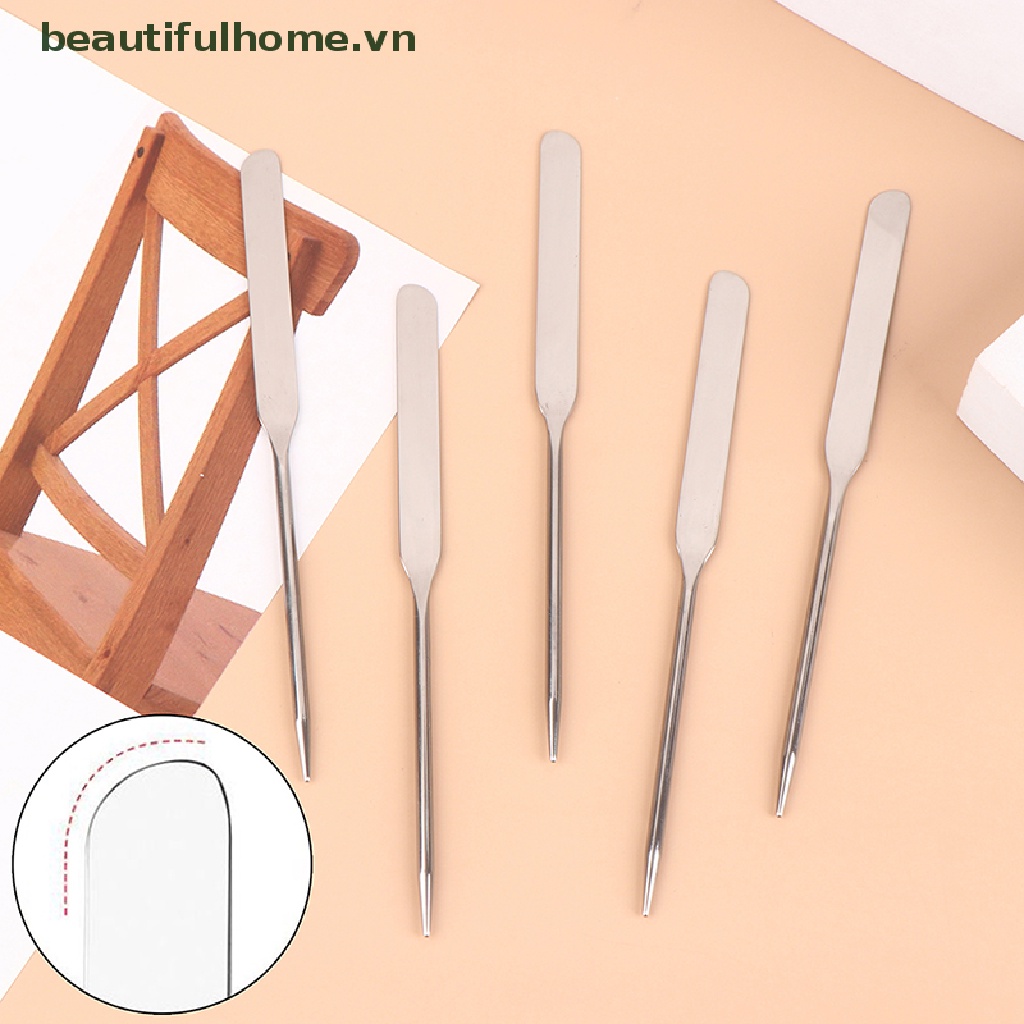 1 Cây Phới Hai Đầu Bằng Thép Không Gỉ Dùng Trang Điểm / Làm Móng