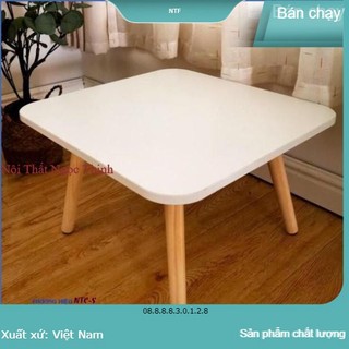 Bàn trà ngồi bệt mặt vuông