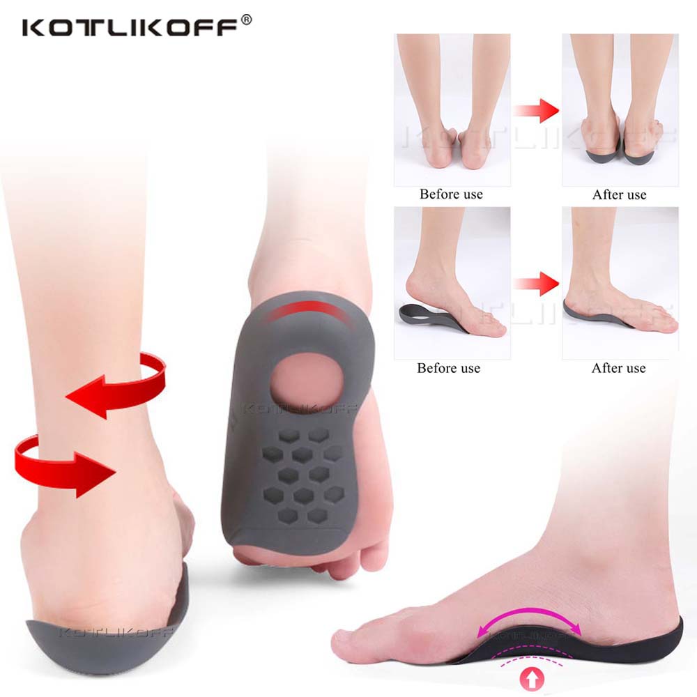 Miếng Lót Giày Hỗ Trợ Chỉnh Hình Đế Phẳng Dạng Vòm Kotuloff Unisex